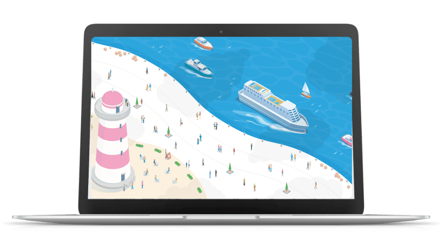 Yappli Port（online community）の画面イメージ