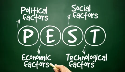 PEST分析とは? やり方や目的、事例などをわかりやすく解説